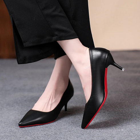 Elegant Pointed Toe Stiletto Pumps for Women - Office and Career Essentials